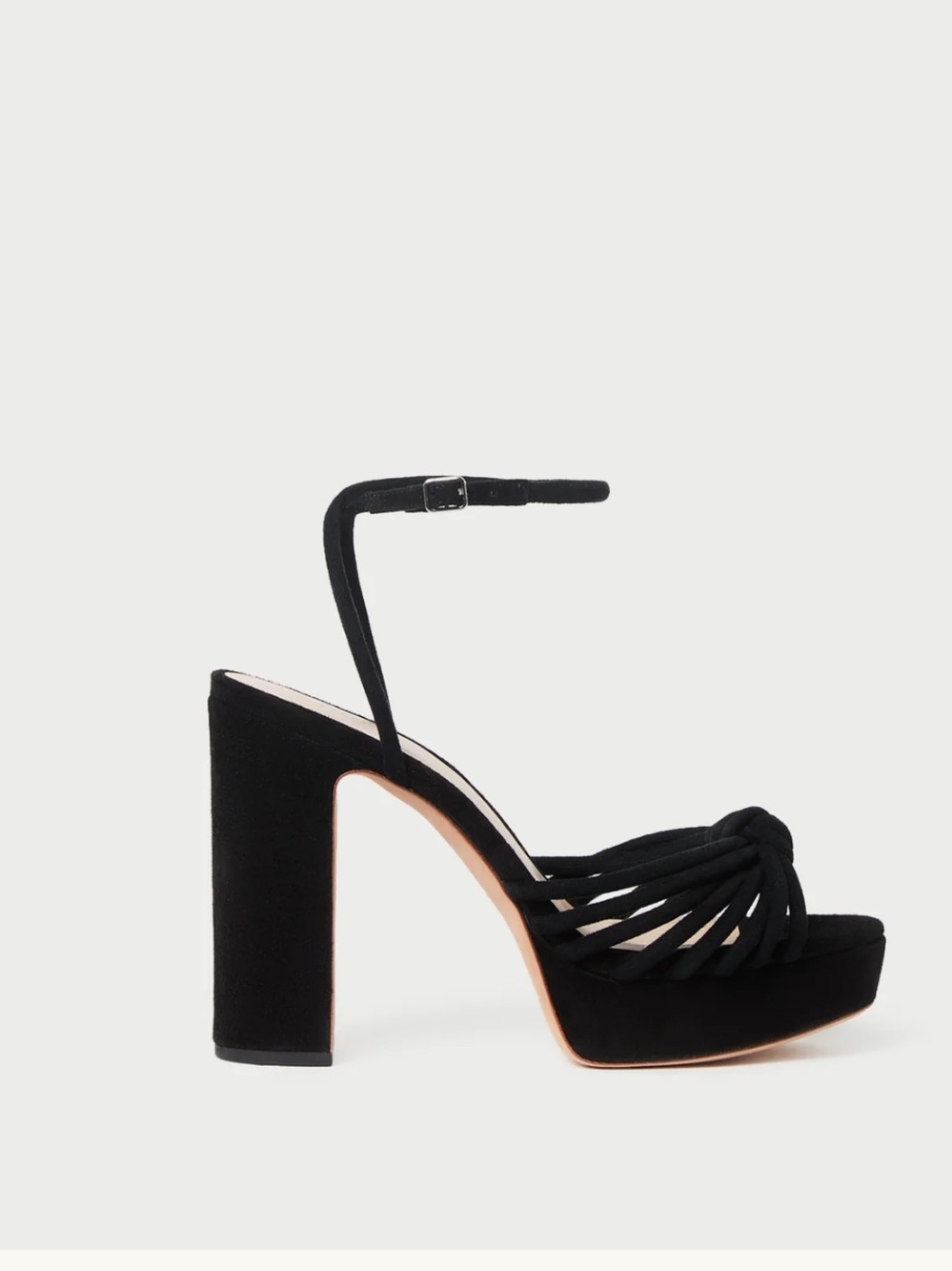 Loeffler Randall Rivka Black Platform Sandal